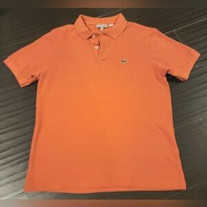 Lacoste Men's Vibrant Orange Polo